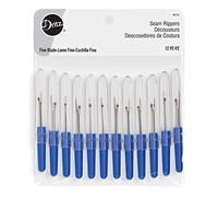 Dritz Seam Ripper Small Blade Sewing Accessories, 12 Pack, None,Blue