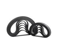 Drive Belt Correa Distribución HTD 3 C=303 306 309 312 Ancho 6-25Mm Dientes 101 102 103 104 Polea Síncrona HTD3 303-3 306-3 309-3 312-3 Correas Transmisión(303mm teeth 101,2PCS_10MM)