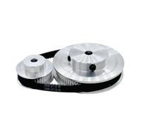 Drive Belt Juegoe Poleas Para Correa Distribución 2GT 2M 80 Dientes, 40, GT2 Ancho Correa: 6/10Mm Diámetro Interior: 5-12Mm, 2:1 Polea Sincronizadora Rueda(2GT-260-6mm,40T5-80T6)