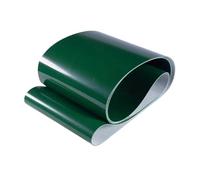 Drive Belt Para Cinta Transportadora Transmisión Verde PVC Banda Industrial Perímetro: 950 Mm 1000 Mm 1050 Mm Ancho: 15/20/25/30/35 Mm Correa Trapezoidal(1000mm,1MM THICK_20MM)