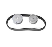 Drive Belt Para Correa Distribución Caucho HTD 5M Perímetro 505/510/515/520/525/530 Mm-630 Mm, Ancho 10/15/20/25/30/40 Mm Correa Trapezoidal(5M-525mm,30mm)