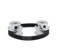 Drive Belt Polea Distribución GT2 Con 30 Dientes Reducción 30Dientes 1:1, Ancho Correa 10m Orificio Interior 5-12Mm Engranaje Síncrono Piezas Impresora 3D Correa Trapezoidal(12mm,5MM_2GT-200)