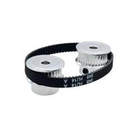 Drive Belt Polea Distribución GT2 Con 30 Dientes Reducción 30Dientes 1:1, Ancho Correa 6mm Orificio Interior 5-12Mm Engranaje Síncrono Piezas Impresora 3D Correa Trapezoidal(8mm,8MM_2GT-300)