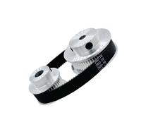 Drive Belt Rueda Síncrona GT2 40Dientes 60Dientes Diámetro Interior 5-12Mm Relación Reducción 1:1,5, Poleas Distribución 200Mm Largo 10Mm Ancho Correas Transmisión(6mm,12MM_2GT-400-10MM)