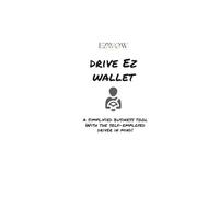 Drive EZ Wallet: A Simplified Business Tool with the Self Employed Driver in mind.