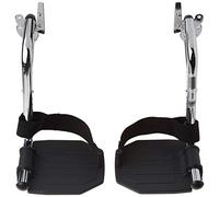 Drive Medical Chrome Swing Away Footrests with Aluminum Footplates, Chrome by Drive Medical