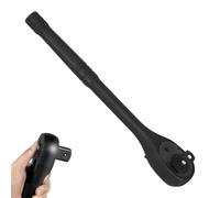 Drive Ratchet - Llave de vaso de 72 dientes, mango ergonómico con mecanismo reversible de accionamiento de 1/2 pulgada, herramienta duradera para reparaciones de motocicletas y automóviles, llave de