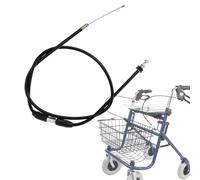 Drive Rollator Walker - Cable de freno adaptable para silla de ruedas plegable, rodillera de transporte para ancianos discapacitados (46 pulgadas de largo)