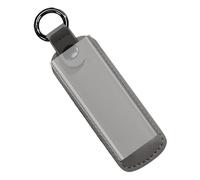 Drive Storage Bag - 11cm Portable Carrying Case | PU Leather Protective Holder Pouch with Small Key Ring For Landlords Photographers Travel Office USB Thumb Memory Stick Protection