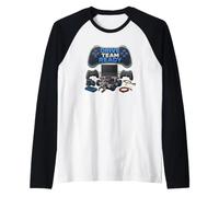 Drive Team Ready Robótica Conducción Estación Camiseta Manga Raglan