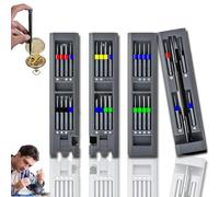 Drivecarjoy Mini Screwdriver Set, Drive Car Joy Screwdriver, Drivecarjoy Screwdriver, Pen Sized Electric Screwdriver, Magnetic Mini Screwdriver Set with Case for Fixing Electronics (Manual-30in1)