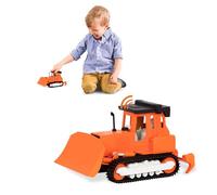 Driven by Battat - Bulldozer, 15 cm - Bulldozer de Juguete para niños - Vehículo de construcción de Juguete - Sonidos realistas - Piezas móviles - 3 años +