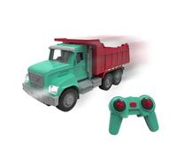 Driven by Battat - Camión volquete a Control Remoto, 17cm Camión volquete de Juguete de Control Remoto - Camiones de construcción para niños - Niños de 3 años en adelante