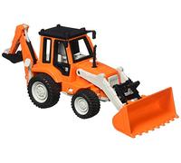 Driven by Battat - Micro retroexcavadora - Retroexcavadora de Juguete para niños - Juguete Vehículo de construcción - Piezas móviles - 3 años +