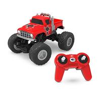 Driven by Battat - RC Monster Truck - Blaze Monster Truck a Control Remoto - Coche de Juguete Rojo de Control Remoto - Luces y Sonidos - Niños de 3 años en adelante