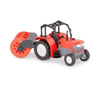Driven by Battat - Tractor de azada rotativa, 17cm - Tractor de Juguete pequeño para niños - Vehículo de Granja de Juguete con Luces y Sonidos - 3 años +