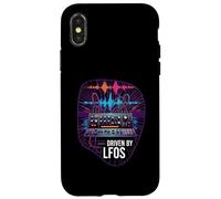 Driven by LFOs Synth Electronic Music Producer Carcasa para iPhone X/XS