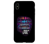 Driven by LFOs Synth Electronic Music Producer Carcasa para iPhone XS MAX