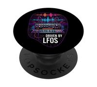 Driven by LFOs Synth Electronic Music Producer PopSockets PopGrip Adhesivo