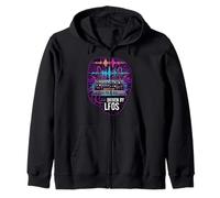 Driven by LFOs Synth Electronic Music Producer Sudadera con Capucha