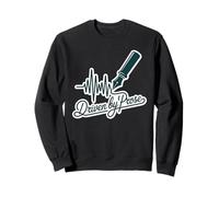 Driven by Prose Pluma estilográfica Heartbeat Escritor Autor Sudadera