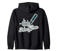 Driven by Prose Pluma estilográfica Heartbeat Escritor Autor Sudadera con Capucha