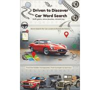 Driven to Discover Car Word Search: 50+ Easy-to-Read Car Word Searches | 6×9 Puzzle Book with Solutions in the Back