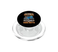 Driver A Truck But It's Hard To Find A Truck Driver PopSockets PopGrip para MagSafe
