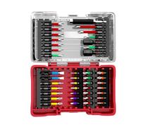 Driver Bit Sets, Magnetic Bit Set Adapter Extension, 6.1x3.74x1.73 inches Non-Slip Rainbow Sleeves, Durable Steel Bits for Automotive, Home Repair Woodworking Construction Projects