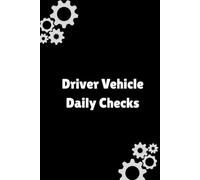 Driver Daily Vehicle Check Book - Daily Defect Inspection Logbook for Taxi, Private Hire, Hackney, Van & Business Drivers | GOV Recommended Vehicle Safety Checks & Maintenance Records