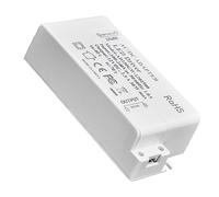 Driver LED 30W para Aplicaciones de Iluminación de 12V | Antiparpadeo, Protección contra sobrecorriente, Resistente al agua, Material ABS, Ideal para lugares húmedos/secos