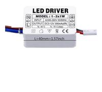 Driver LED Corriente Constante TDHJ3432 Alimentación Transformador | Driver aislado 0.03kg AC85-265V DC3-135V Chips inteligentes Equilibrio automático de tensión Corriente estable(8-12w 250ma)