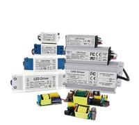 Driver LED de corriente constante 300mA 450mA 600mA 900mA 1500mA Transformadores de iluminación 1W 3W 5W 10W 20W 30W 36W 50W 100W Alimentador (Aluminum Case,600mA 2 to 7V)