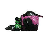 Driver13 Bolsa Infantil para Botas de esquí (bootbag), Bolsa para Botas de esquí Infantiles y Boots de Snowboard, asa de Transporte, Rosa
