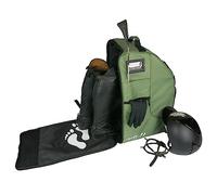 Driver13 Mochila para Botas de equitación Deluxe con Compartimento para Casco, 35 x 30 x 60 cm, Georgian Khaki