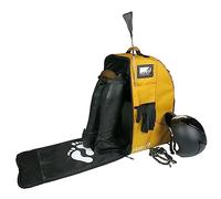 Driver13 Mochila para Botas de equitación Deluxe con Compartimento para Casco, 35 x 30 x 60 cm, Orange Chill