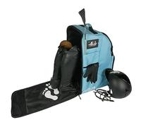 Driver13 - Mochila para botas de equitación Deluxe con compartimento para casco para botas de equitación diseñada en Alemania (Aruba-Blue)