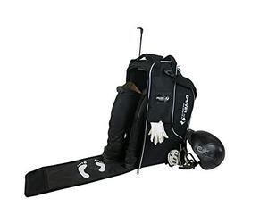 Driver13 Mochila para Botas de equitación Deluxe con Compartimento para Casco para Botas de equitación