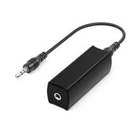 DriverGenius HumShield Series | Aislador de Ruido por Bucle de Masa de 3,5 mm, Eliminador de Zumbidos y Ronroneos para Audio de Coche, Hi-Fi Doméstico y Altavoces de Escritorio (TRS Pasivo, 1 Unidad)