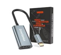 DriverGenius Inferno-X43 Adaptador USB-C a HDMI 4K 30Hz, 0.2 m, Modo DP Alt | Conecta Dispositivos USB-C Con DP Alt Mode a Monitores o TVs Para 4K 30Hz Fluido En Trabajo Estudio y Entretenimiento