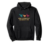 Driving My Husband Crazy One Chicken at a Time Cute Chicken Sudadera con Capucha