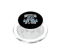 Driving My Wife Crazy One Tank At A Time PopSockets PopGrip para MagSafe