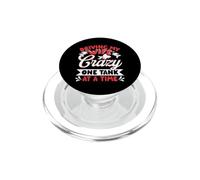 Driving My Wife Crazy One Tank At A Time PopSockets PopGrip para MagSafe