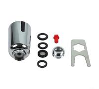 Drivstraw Adaptador automático de grifo con sensor infrarrojo para ahorro de agua, recargable por USB, funcionamiento manos libres sin contacto para fregadero de baño, grifo de cocina,