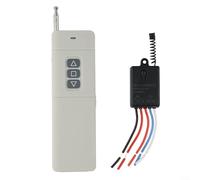 Drivstraw Controlador de actuador lineal inalámbrico, interruptor remoto hacia adelante y reversa, CC 5 V-24 V 20 A, control RF para puertas de garaje, bombas, motores, kit para padres