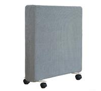 Drivstraw Cubierta antipolvo para radiador para calentadores, cubierta protectora para unidades de calefacción, protector de polvo de tela elástica con cable integrado, se adapta a la mayoría de