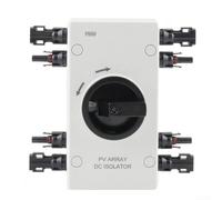 Drivstraw DC 32A 1000V Solar PV Aislador Interruptor IP66 Impermeable Rotary Desconexión para Energía Fotovoltaica RV Marine Home Instalaciones