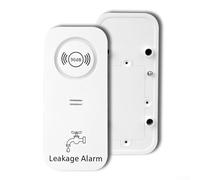 Drivstraw Detector de fugas de agua inalámbrico para el hogar - Sensor de alarma de inundación WiFi con 90 dB, carcasa ABS, alcance de 50 m, espera hasta 6 meses, para baños y