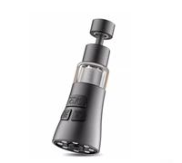 Drivstraw Extensor de grifo de cocina 3 en 1 con boquilla giratoria de 360°, cabezal de pulverización ajustable para grifos de fregadero, construcción ABS, diseño que ahorra espacio para cocinas