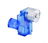 Drivstraw Generador de manivela con caja de cambios reductora, generador de energía mecánico de 6 V para proyectos de bricolaje, construcción ABS, indicador de luz LED, para educación y